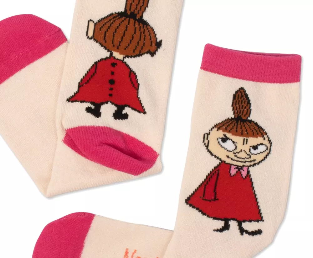 Moomin Strømper Lille My Beige, 6430079185843, LMY29C, Accessories, Strømper, Moomin, Oy Bisly LTD, Socks Ladies