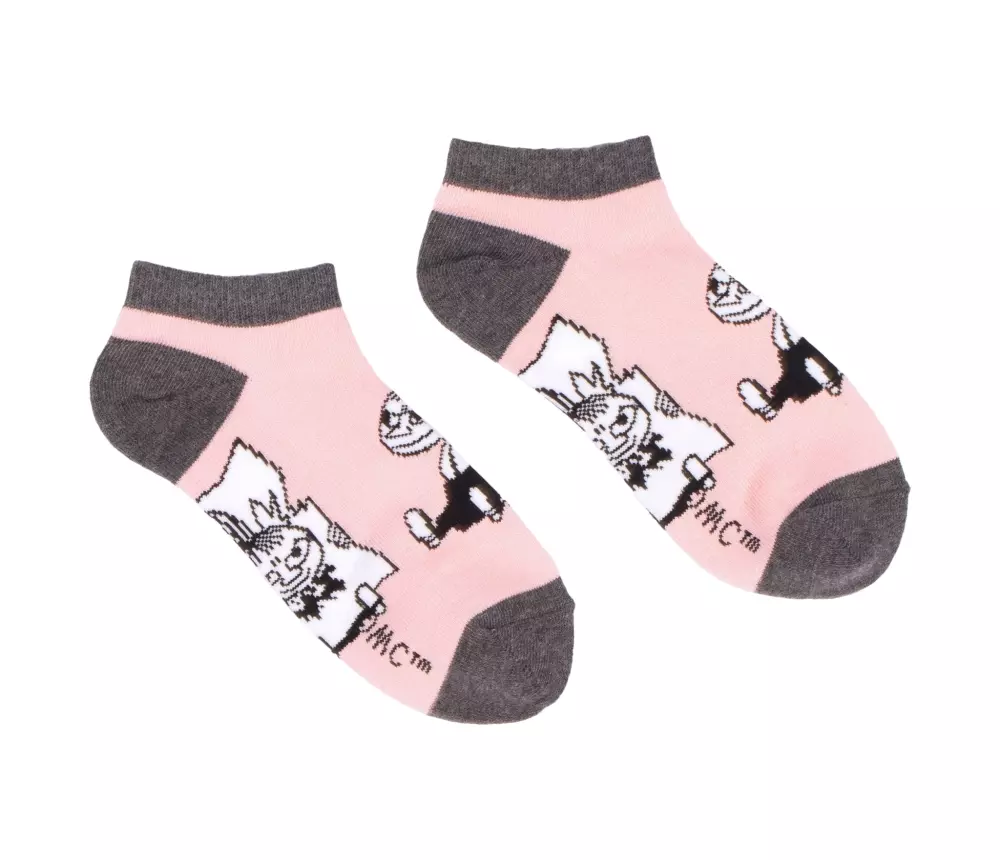 Moomin Ankelstrømper Lille My Rosa, 6430079187922, LMY34C, Accessories, Strømper, Moomin, Oy Bisly LTD, Ankle Socks Classic Ladies