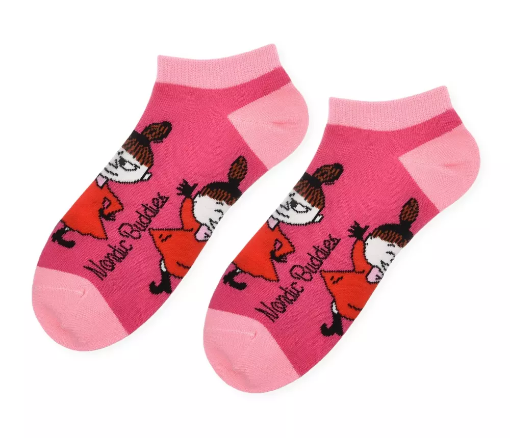 Moomin Ankelstrømper Lille My Rosa, 0714770422763, LMY34H, Accessories, Strømper, Moomin, Oy Bisly LTD, Ankle Socks Classic Ladies