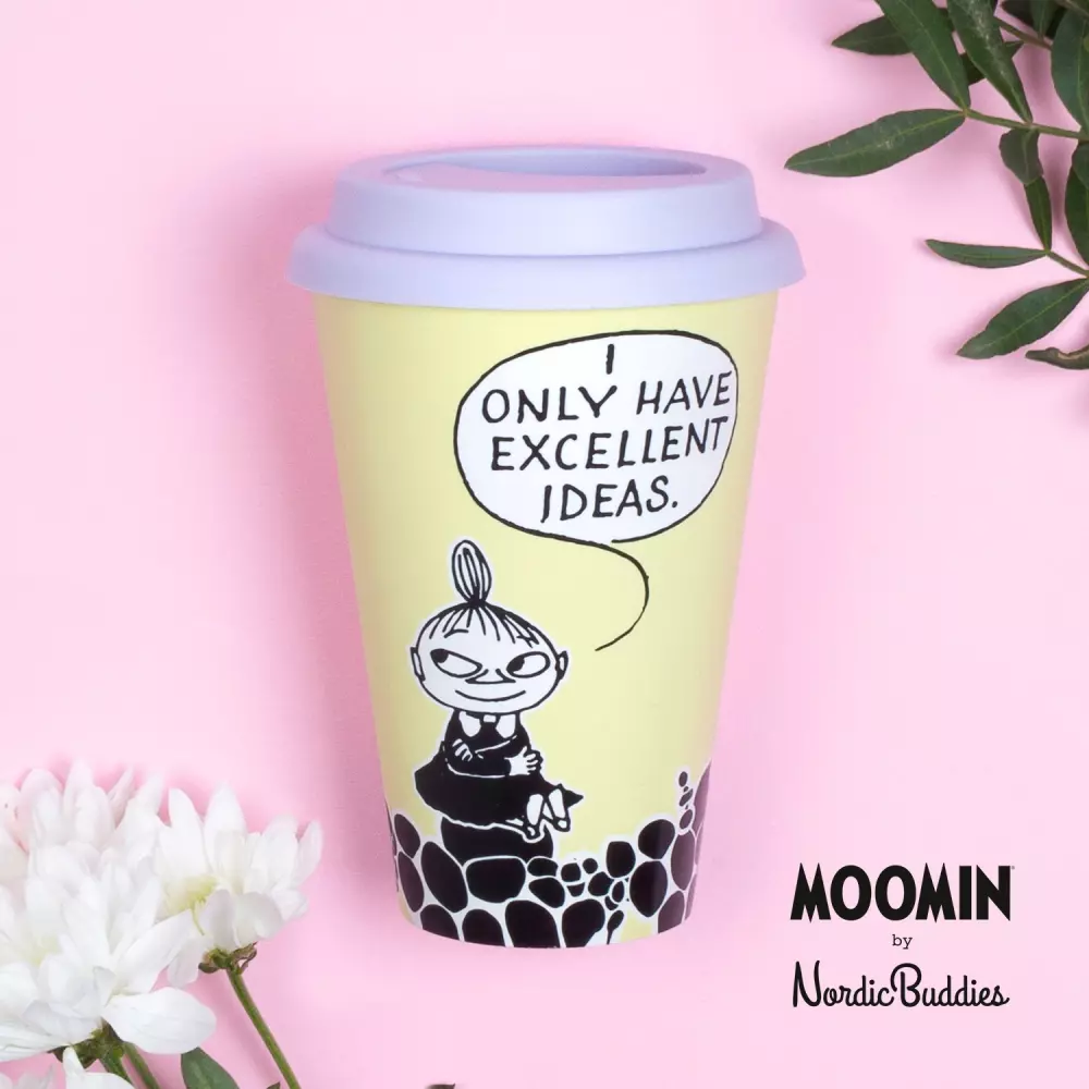 Moomin To Go Kopp - Ideas, 6430063042954, LMY99A, Kjøkken, Krus og Skåler, Moomin, Oy Bisly LTD, Biodegradeable take away mug