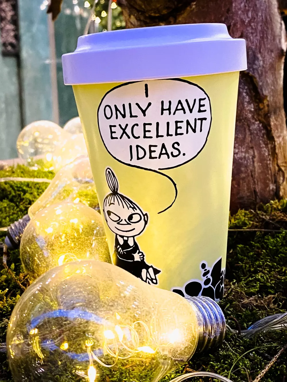 Moomin To Go Kopp - Ideas, 6430063042954, LMY99A, Kjøkken, Krus og Skåler, Moomin, Oy Bisly LTD, Biodegradeable take away mug