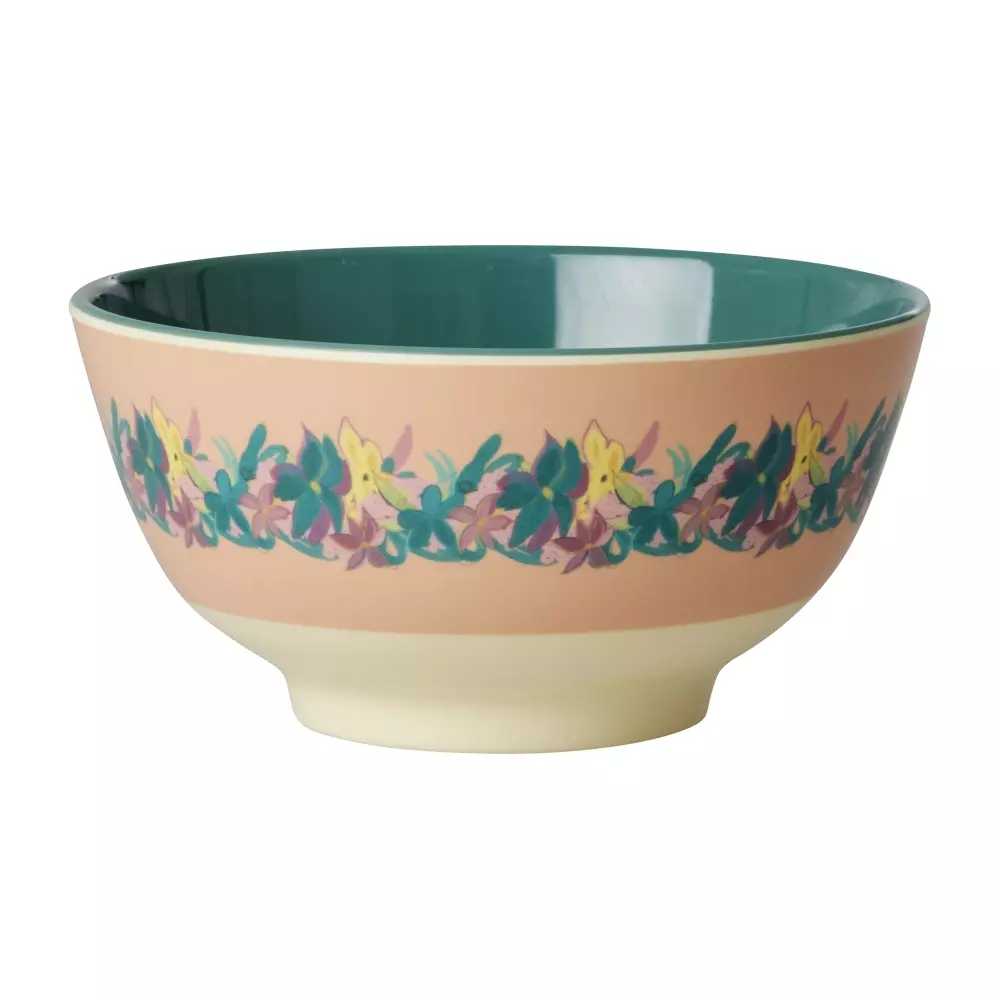 Melaminbolle Hilma Forever 700ml, 5708315256307, MELBW-HILF, Kjøkken, Melamin- & Treservise, Rice, Melamine Bowl with Hilma Forever Print - Medium - 700 ml