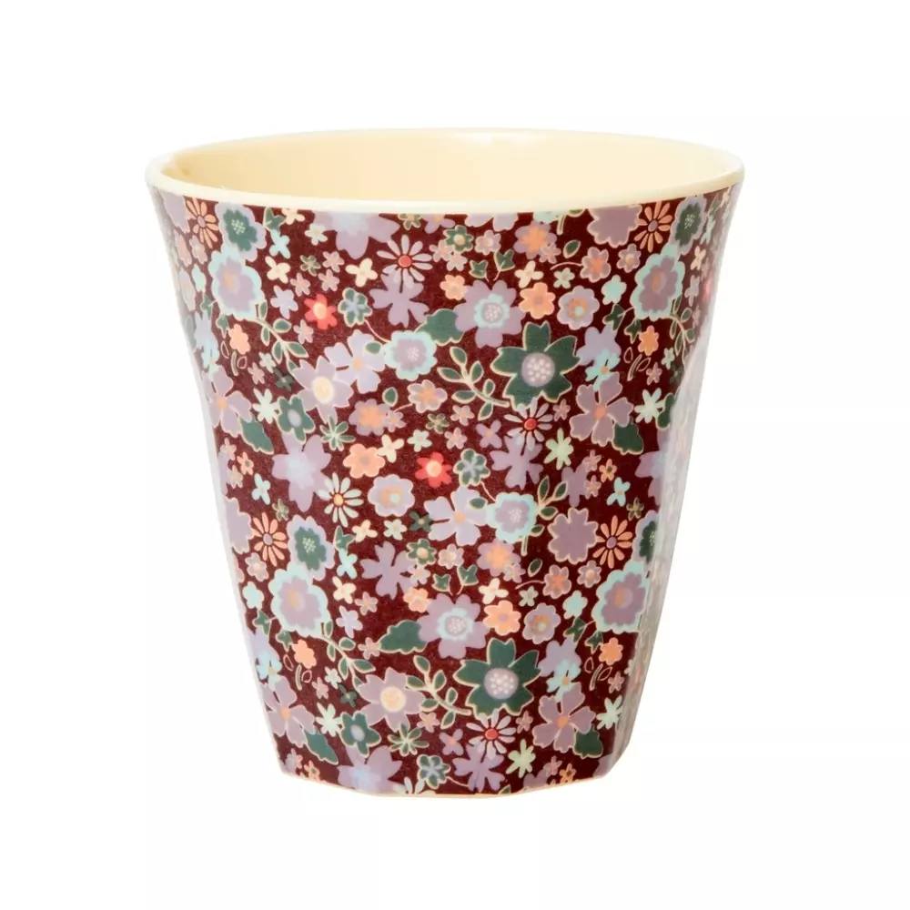 Melaminkopp Fall Floral H9, 5708315207231, MELCU-FAFL, Kjøkken, Melamin- & Treservise, Rice, Medium Melamine Cup - Fall Floral