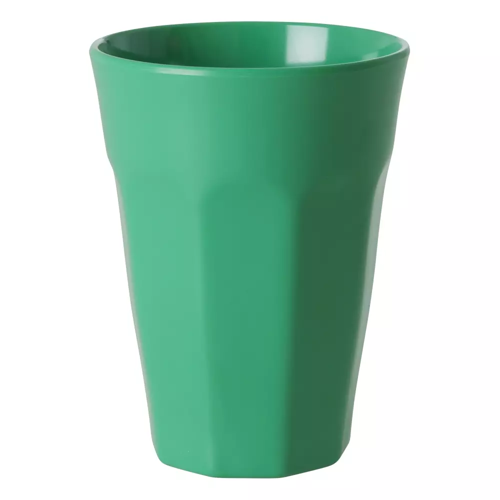 Melaminkopp Grønn Høy 400ml, 5708315241525, MELCU-LG, Kjøkken, Melamin- & Treservise, Rice, Melamine Cup in Green - Tall - 400 ml