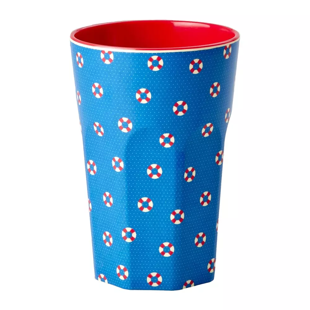 Melaminkopp Livbøye H13, 5708315259193, MELCU-LLIL, Kjøkken, Melamin- & Treservise, Rice, Melamine Cup with Lifeline Print- Tall - 400 ml