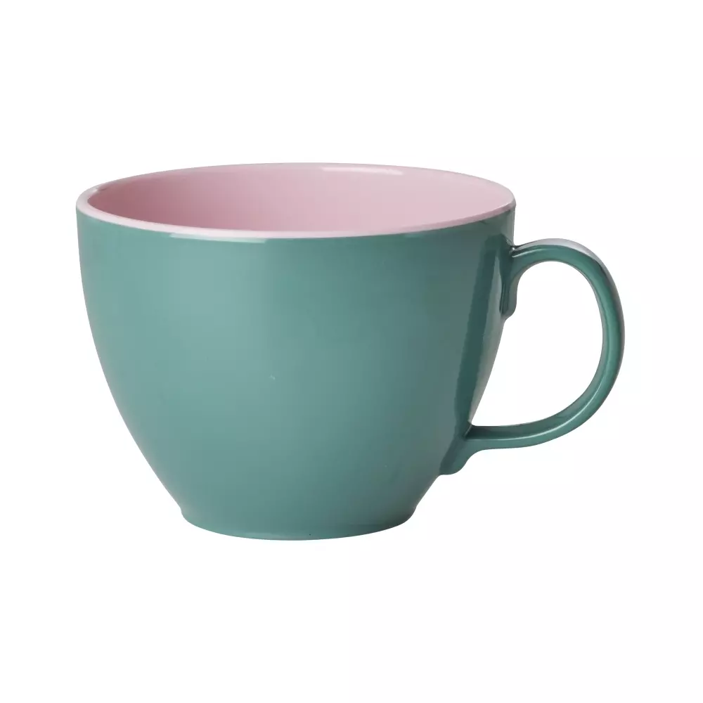 Melaminkopp Jumbo Dusty Army Green, 5708315257229, MELJC-DA, Kjøkken, Melamin- & Treservise, Rice, Melamine Jumbo Cup in Dusty Army Green - 550 ml