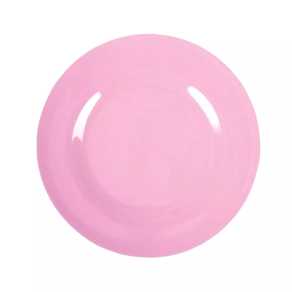 Melamin Asjett Dark Pink D19, 5708315022254, MESPL-II, Kjøkken, Melamin- & Treservise, Rice, Round Melamine Lunch Plate - Pink