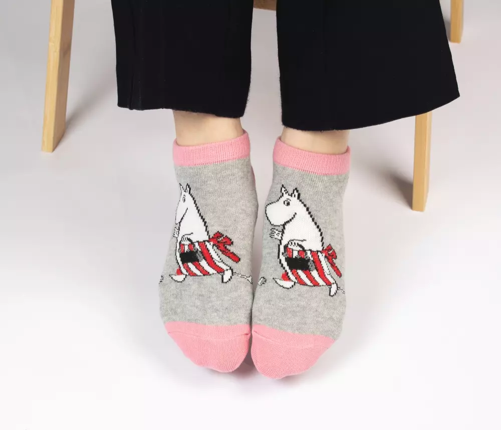 Moomin Ankelstrømper Moominmamma, 6430079187984, MMAMMA34A, Accessories, Strømper, Moomin, Oy Bisly LTD, Ankle Socks Classic Ladies