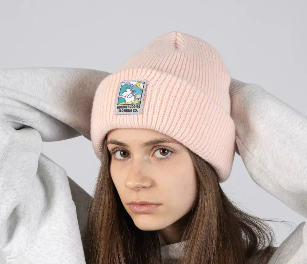 Moomin Beanie Moomin Rosa