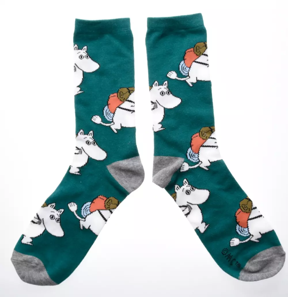 Moomin Strømper Moomin Grønn, 6430049841533, MOOMIN23C, Accessories, Strømper, Moomin, Oy Bisly LTD, Socks Men