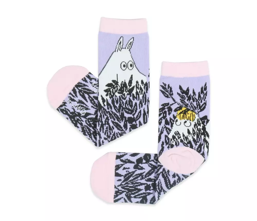 Moomin Strømper Moomin Multi, 6430079189674, MOOMIN29R, Accessories, Strømper, Moomin, Oy Bisly LTD, Socks Ladies