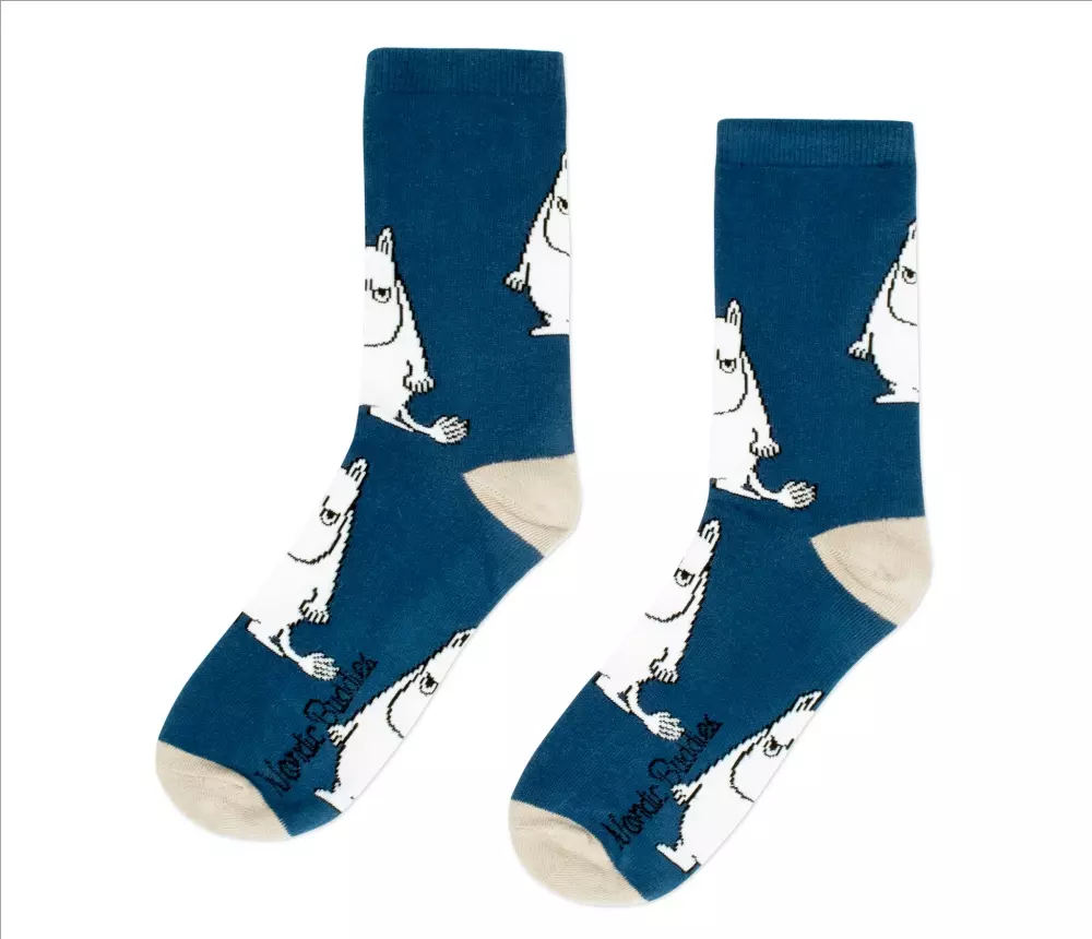 Moomin Strømper Moomin Navy, 6430079181296, MOOMIN29T, Accessories, Strømper, Moomin, Oy Bisly LTD, Socks Men