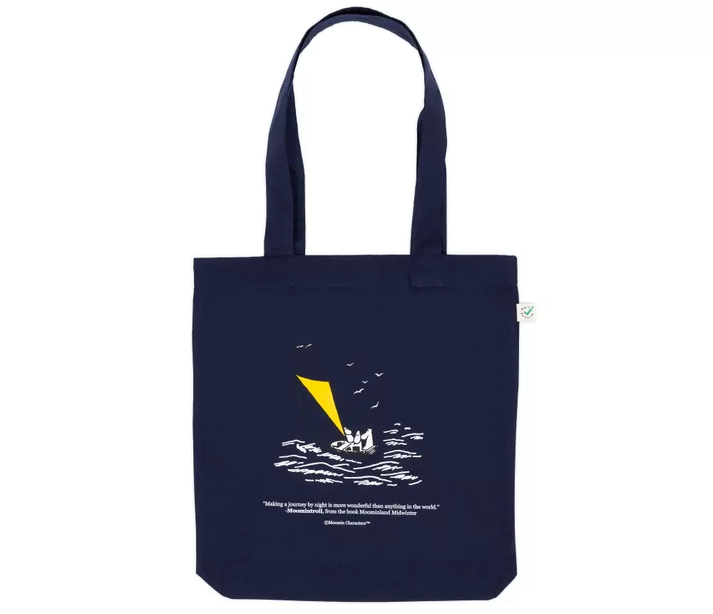 Moomin Tote Bag - Sea Blå, 6430079182729, MOOMIN2A, Accessories, Vesker, Moomin, Oy Bisly LTD, Tote Bag