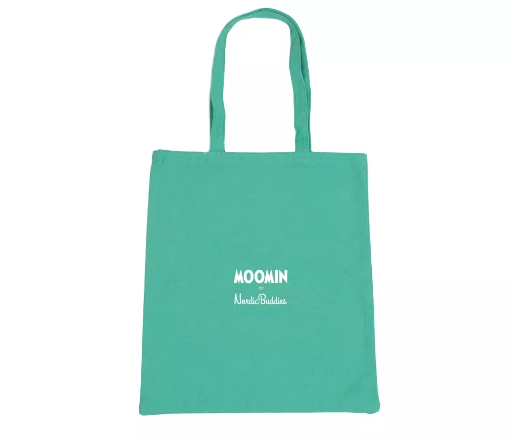 Moomin Tote Bag - Valley Grønn, 6430079183832, MOOMIN2B, Accessories, Vesker, Moomin, Oy Bisly LTD, Tote Bag