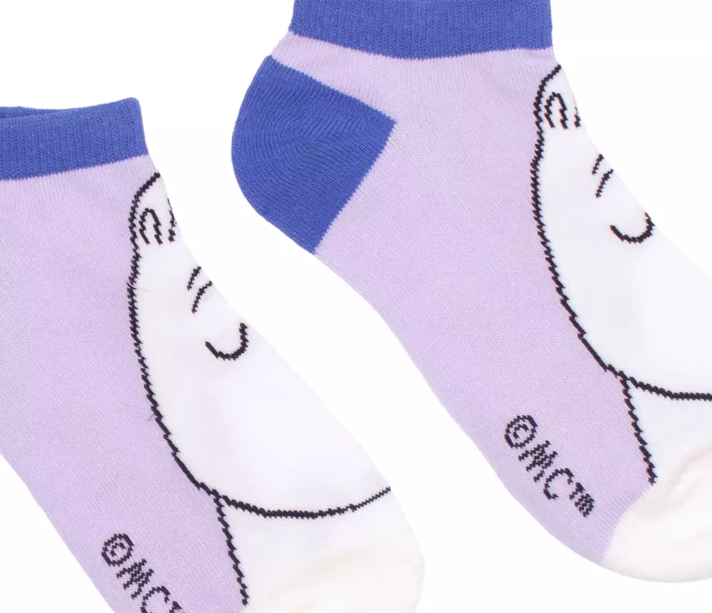 Moomin Ankelstrømper Moomin Lilla, 6430079187861, MOOMIN34D, Accessories, Strømper, Moomin, Oy Bisly LTD, Ankle Socks Classic Ladies