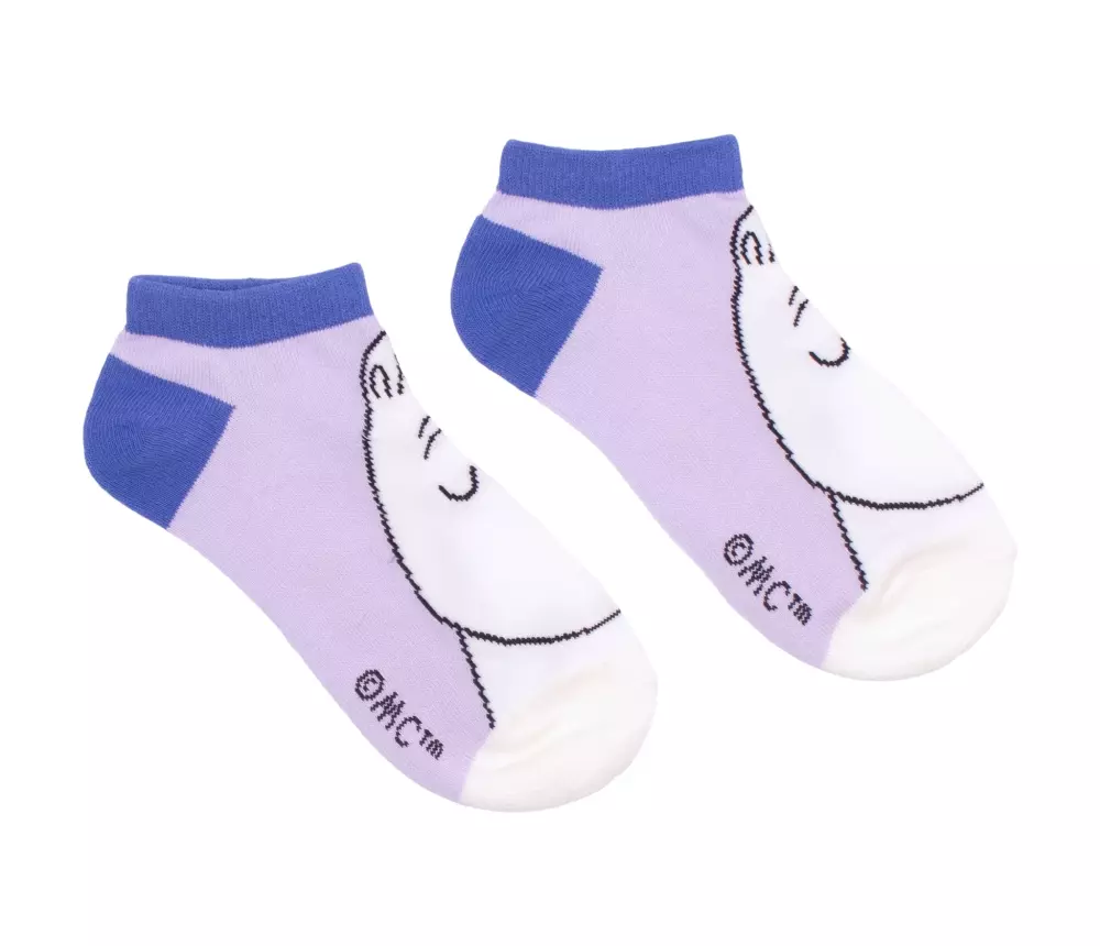 Moomin Ankelstrømper Moomin Lilla, 6430079187861, MOOMIN34D, Accessories, Strømper, Moomin, Oy Bisly LTD, Ankle Socks Classic Ladies