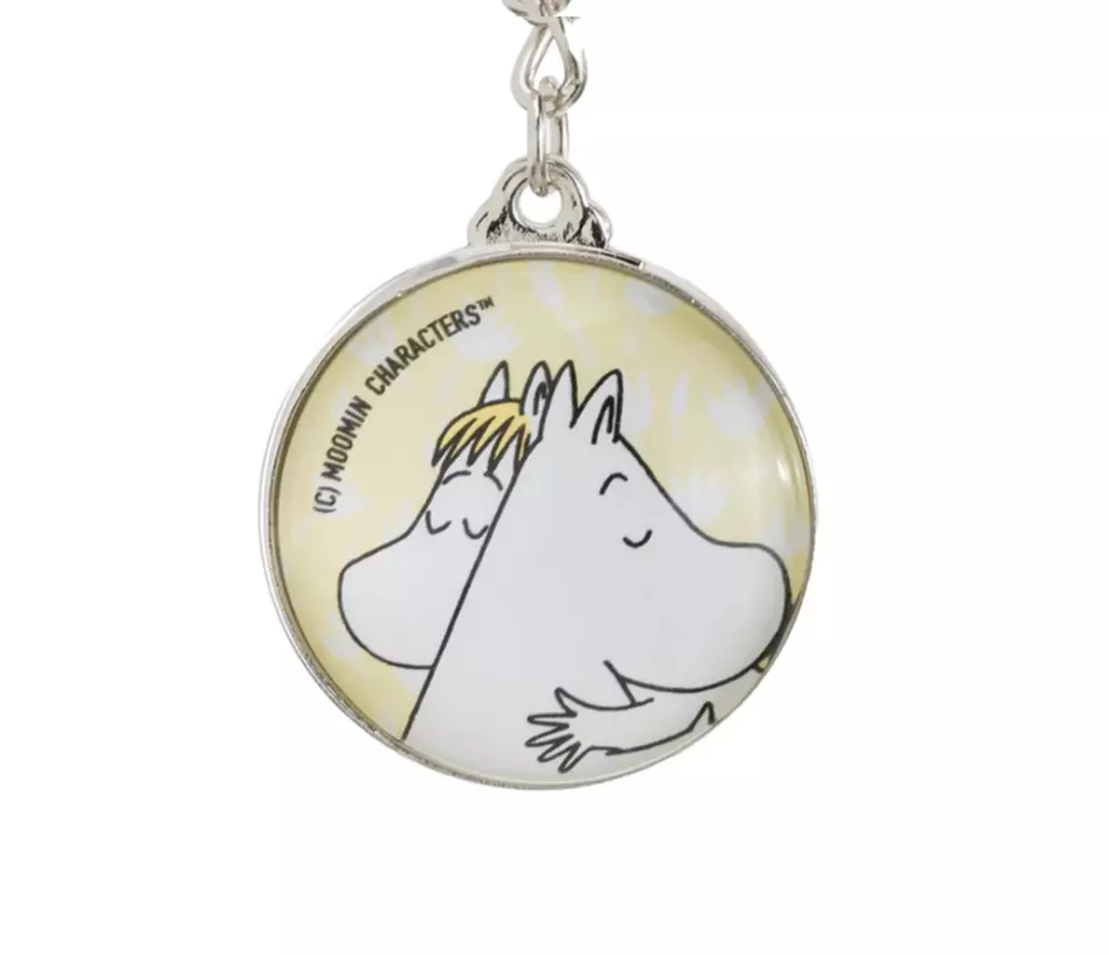 Moomin Nøkkelring - Moomin Love, 6430063043296, MOOMIN46A, Accessories, Nøkkelringer, Moomin, Oy Bisly LTD, Key Rings