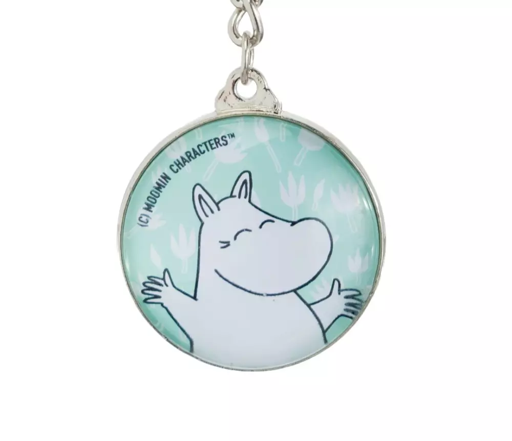 Moomin Nøkkelring - Happy, 6430063043333, MOOMIN46E, Accessories, Nøkkelringer, Moomin, Oy Bisly LTD, Key Rings