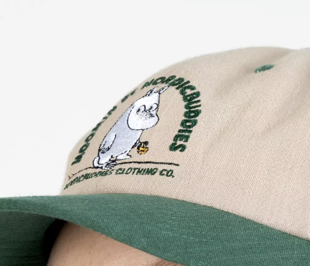 Moomin Baller Cap Moomin Beige, 0714770422985, MOOMIN89G, Accessories, Caps & Luer, Moomin, Oy Bisly LTD, Baller Cap ADULT