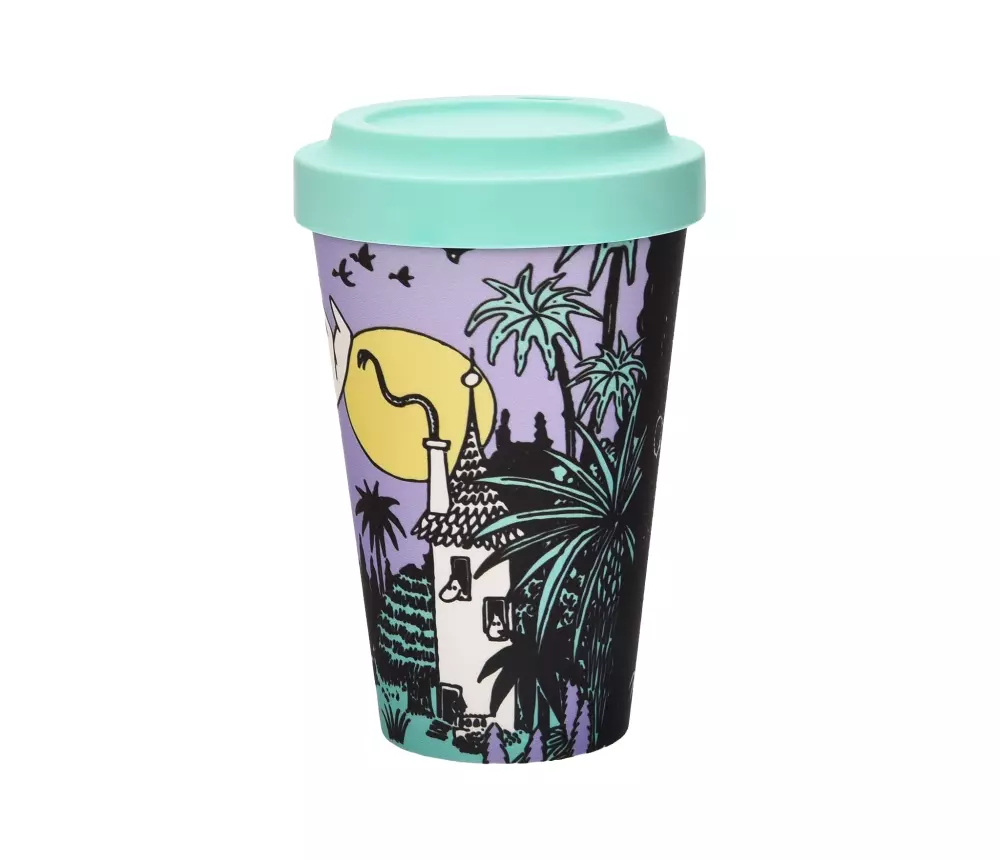 Moomin To Go Kopp - Jungle, 0714770418384, MOOMIN99I, Kjøkken, Krus og Skåler, Moomin, Oy Bisly LTD, Biodegradeable take away mug