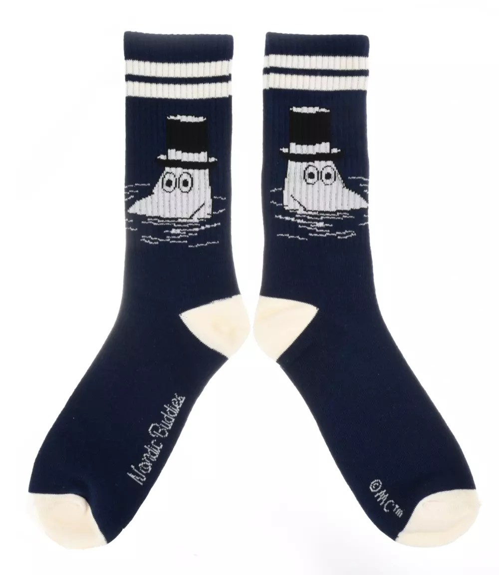 Moomin Retro Strømper Moominpappa, 6430049841748, MPAPPA23H, Accessories, Strømper, Moomin, Oy Bisly LTD, Retro Socks Men