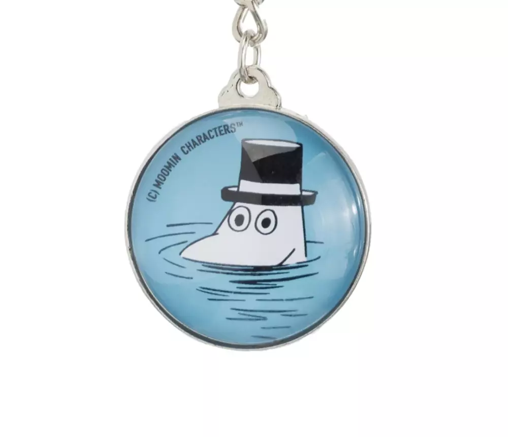 Moomin Nøkkelring - Swimming, 6430063043623, MPAPPA46A, Accessories, Nøkkelringer, Moomin, Oy Bisly LTD, Key Rings