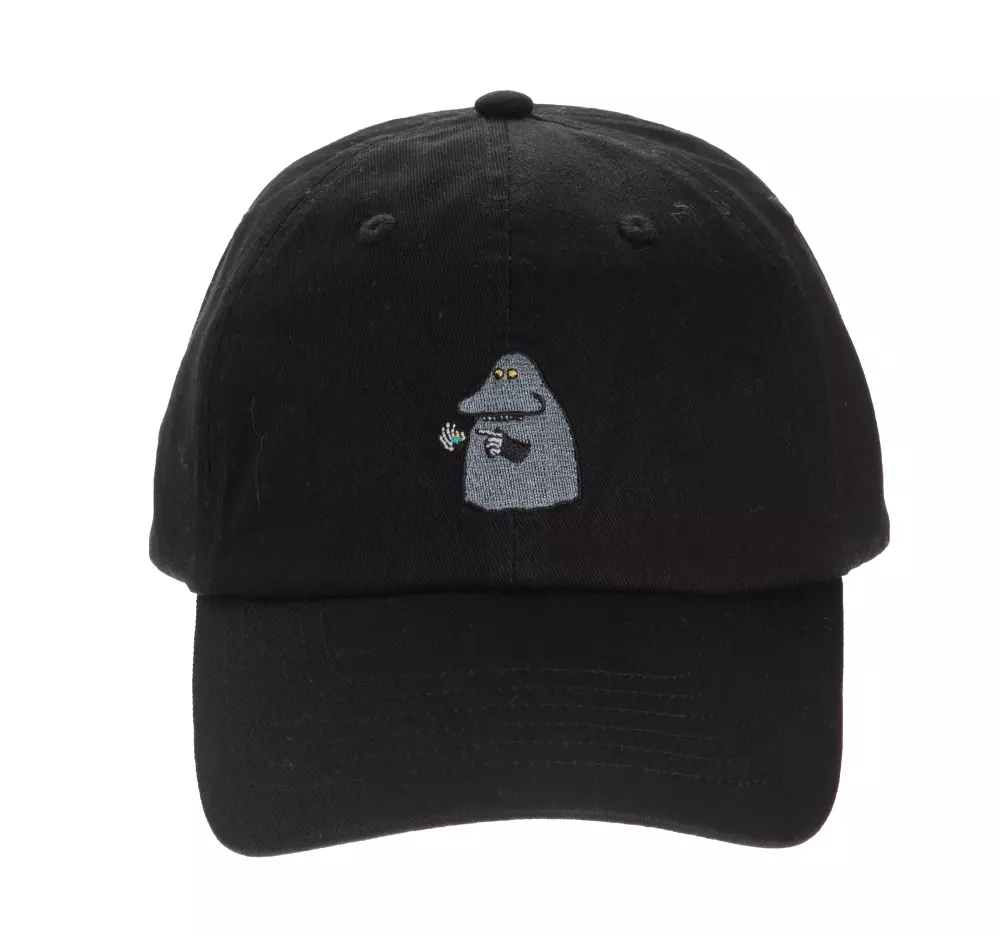 Moomin Daddy Cap Hufsa Svart, 6430049843254, MUR11A, Accessories, Caps & Luer, Moomin, Oy Bisly LTD, 