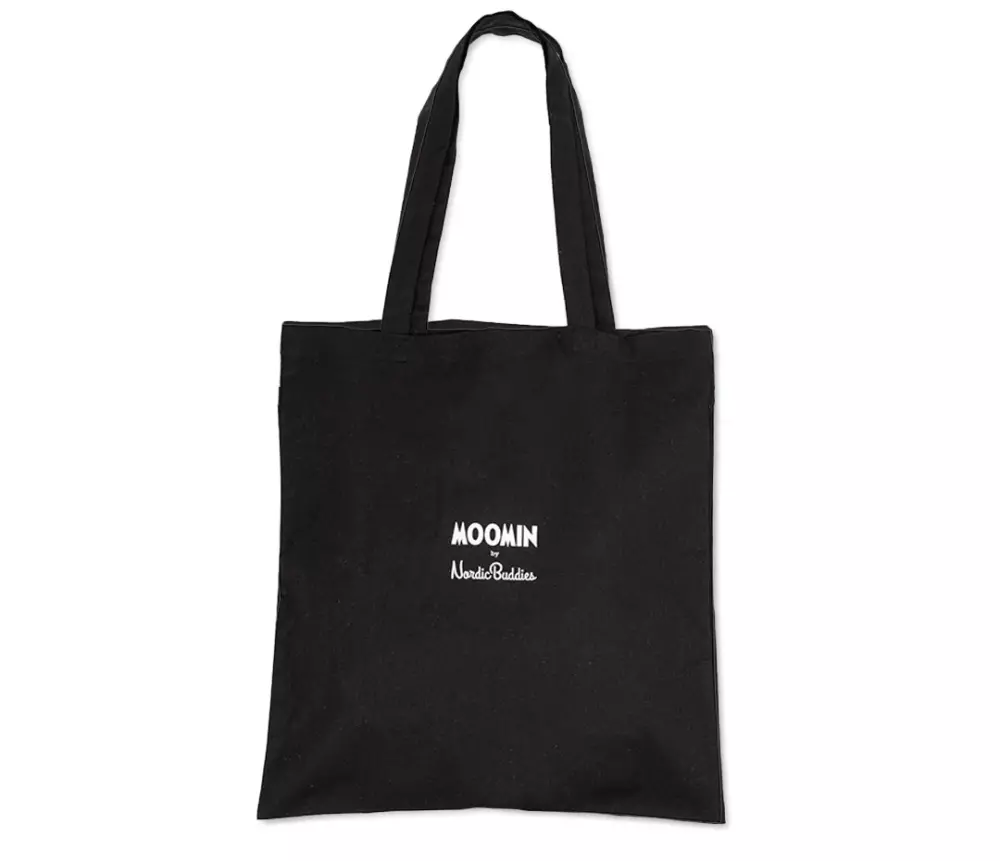 Moomin Tote Bag - Hufsa Svart, 6430079182736, MUR2A, Accessories, Vesker, Moomin, Oy Bisly LTD, Tote Bag