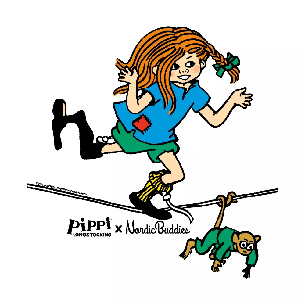 Pippi Nøkkelring Figur Nr1