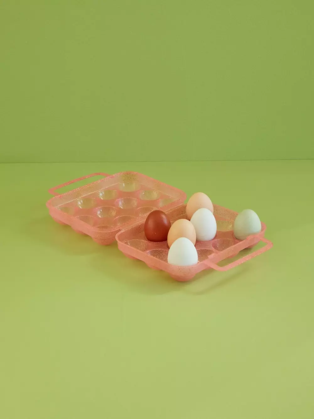 Eggekartong Til 12 Egg Rosa