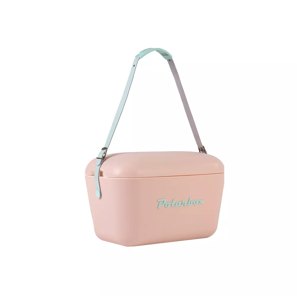 Polarbox Nude Pop 20L, 8436582992624, REPO9262, Uterom og Fritid, Kjølebokser, Polarbox, Only Design, Nude – aqua green pop - rosa 20L