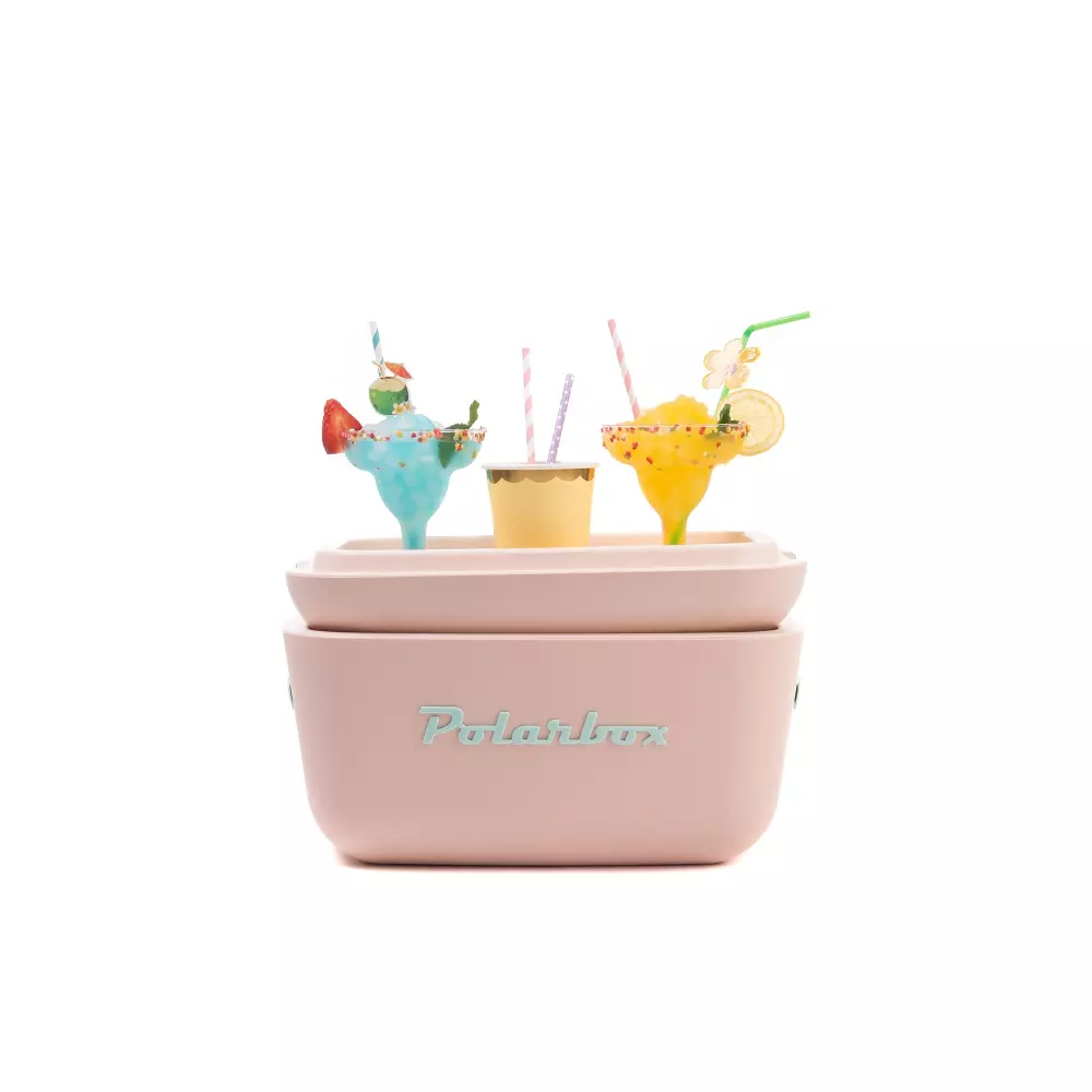 Polarbox Nude Pop 20L, 8436582992624, REPO9262, Uterom og Fritid, Kjølebokser, Polarbox, Only Design, Nude – aqua green pop - rosa 20L