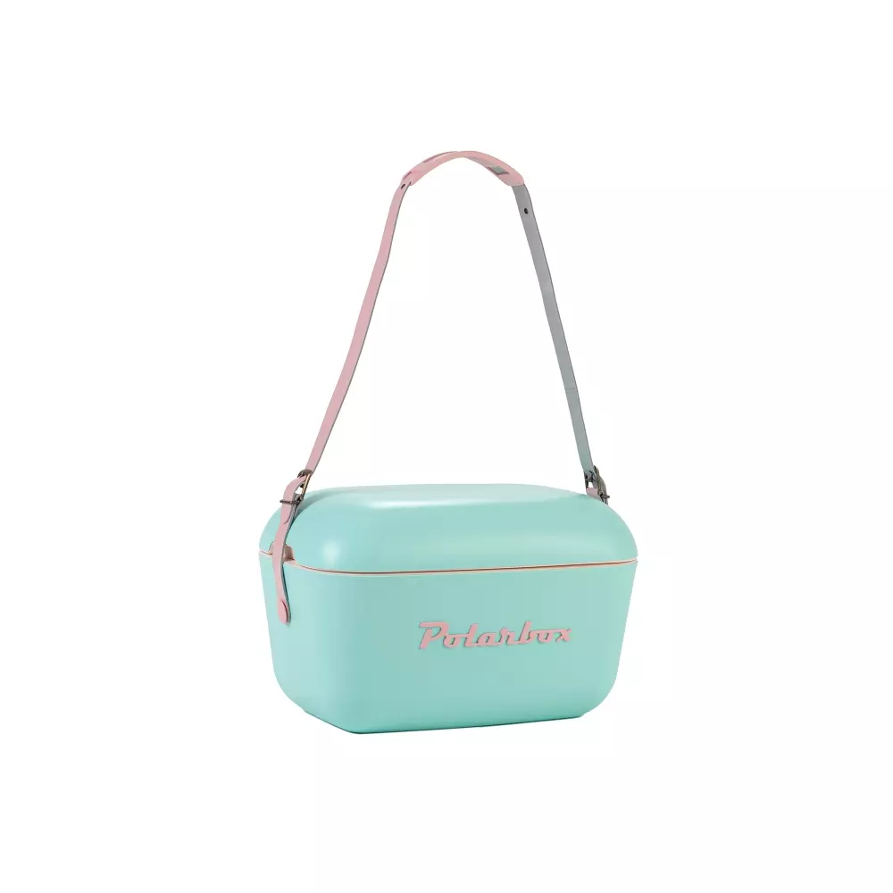 Polarbox Water Green Pop 12L, 8436582992648, REPO9264, Uterom og Fritid, Kjølebokser, Polarbox, Only Design, Verde agua – rosa baby pop - turkos 12L