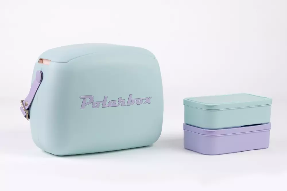 Polarbox Celeste Pop 6L, 8436582993515, REPO9351, Uterom og Fritid, Kjølebokser, Polarbox, Only Design, Malva - POP - Amilillo (Lila med gul text)