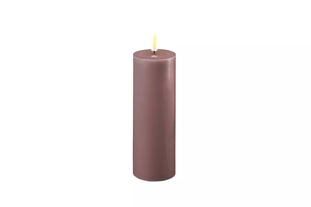 Deluxe KubbelysDus Lilla D5 H15, 5744001240328, RF-0150, Interiør, Lys, Deluxe Homeart, Real Flame Light purple