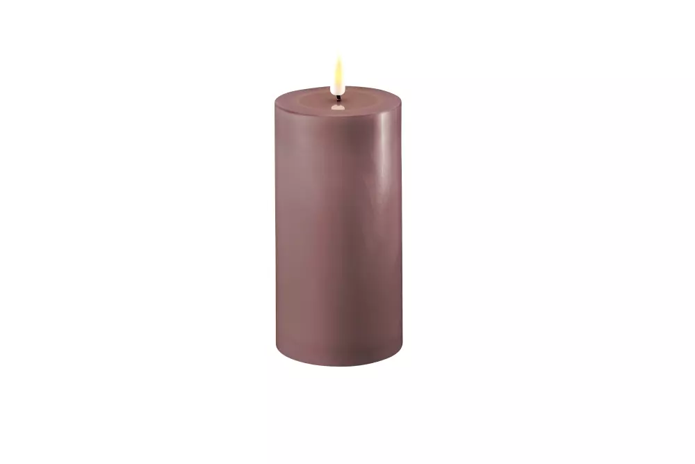 Deluxe Kubbelys Dus Lilla D7 H15, 5744001240366, RF-0154, Interiør, Lys, Deluxe Homeart, Real Flame Light purple