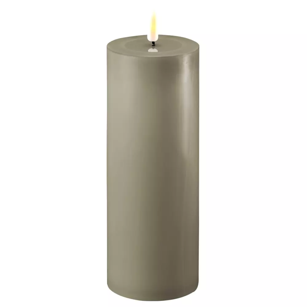 Deluxe Kubbelys Sand D7 H20, 5744001243343, RF-0284, Interiør, Lys, Deluxe Homeart, Real Flame sand