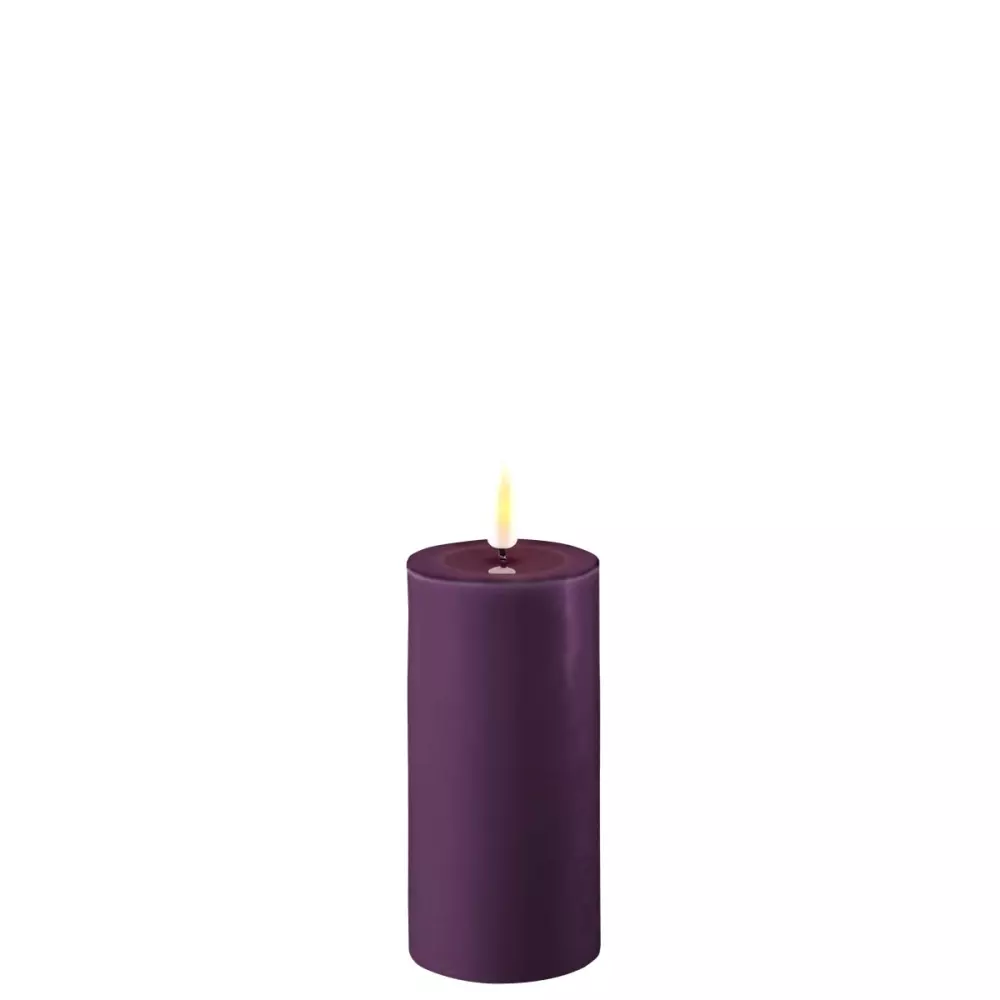 Deluxe Kubbelys Lilla D5 H10, 5744001244463, RF-0361, Interiør, Lys, Deluxe Homeart, Real Flame Purple