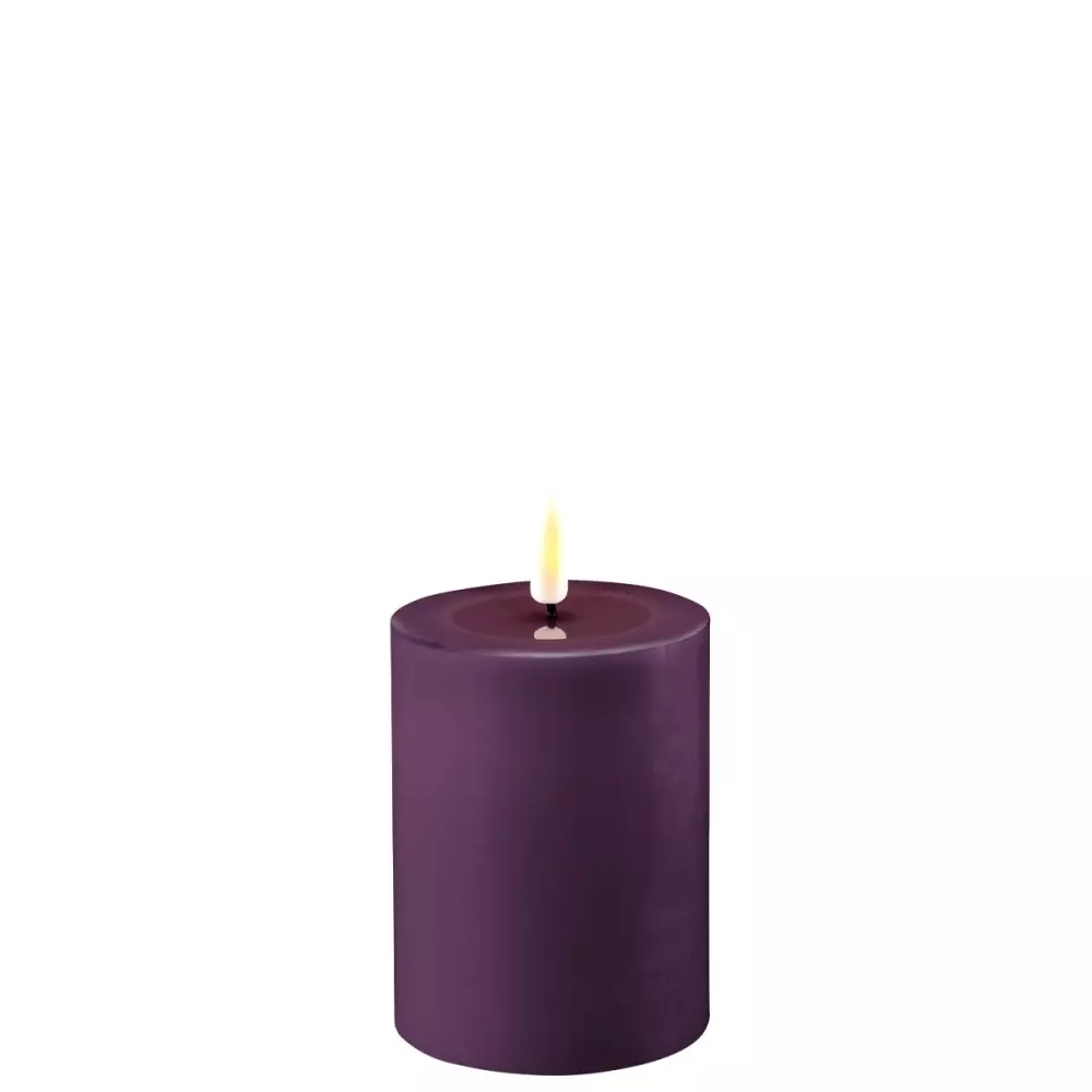 Deluxe Kubbelys Lilla D7 H10, 5744001244500, RF-0365, Interiør, Lys, Deluxe Homeart, Real Flame Purple