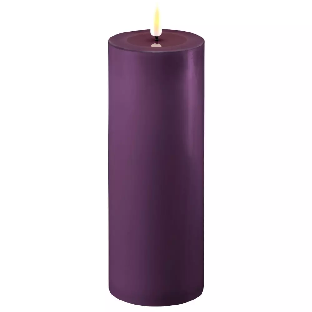 Deluxe Kubbelys Lilla D7 H20, 5744001244531, RF-0368, Interiør, Lys, Deluxe Homeart, Real Flame Purple