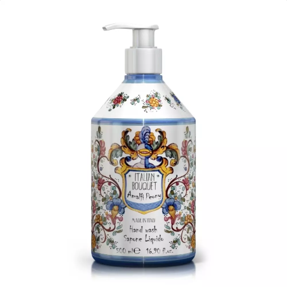 Håndsåpe Amalfi Peony, 80253655, RM3084, Baderom, Håndsåper, Rudy Profumi, Terrigeno, Liquid soap