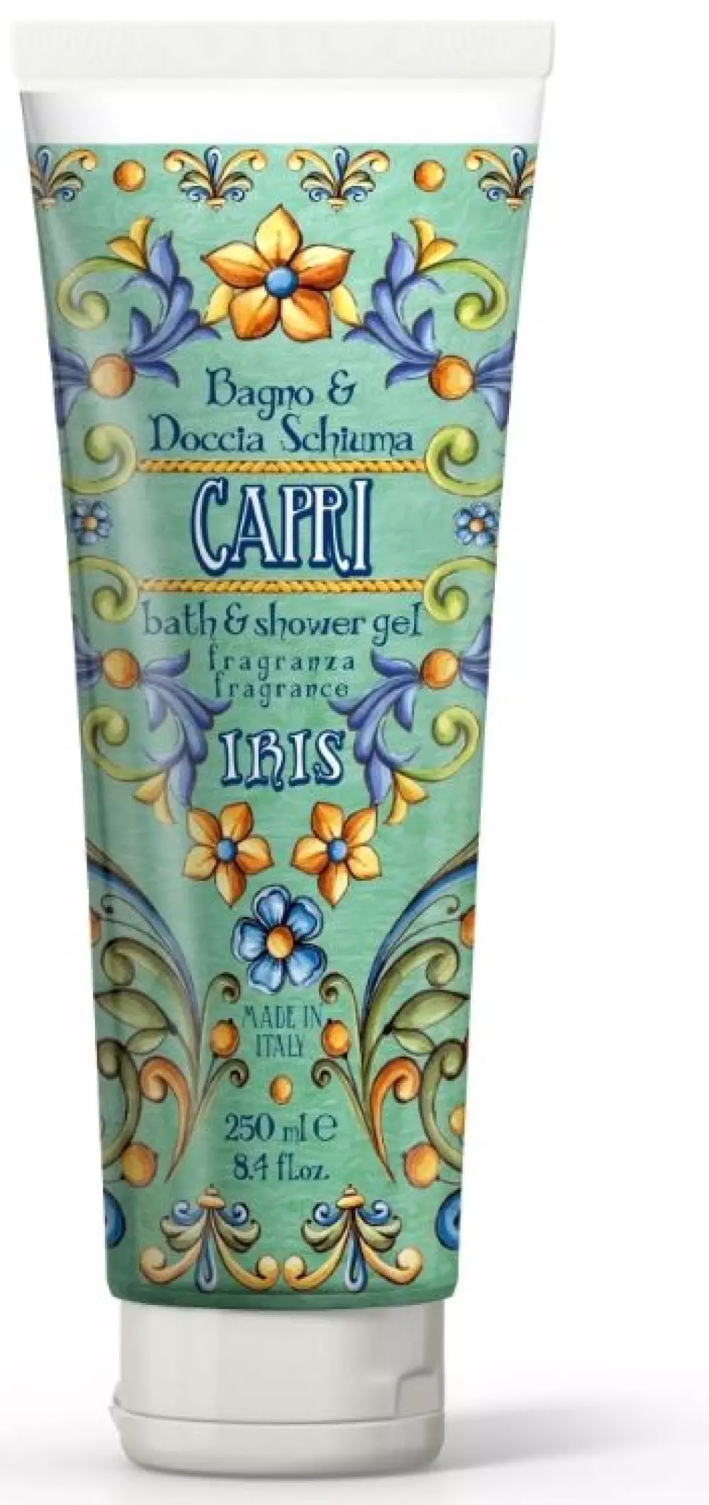 Dusj- Og Badegele - Iris Of Capri, 8008860033529, RM3352, Baderom, Dusj, Rudy Profumi, Terrigeno, Bath & Shower Cream