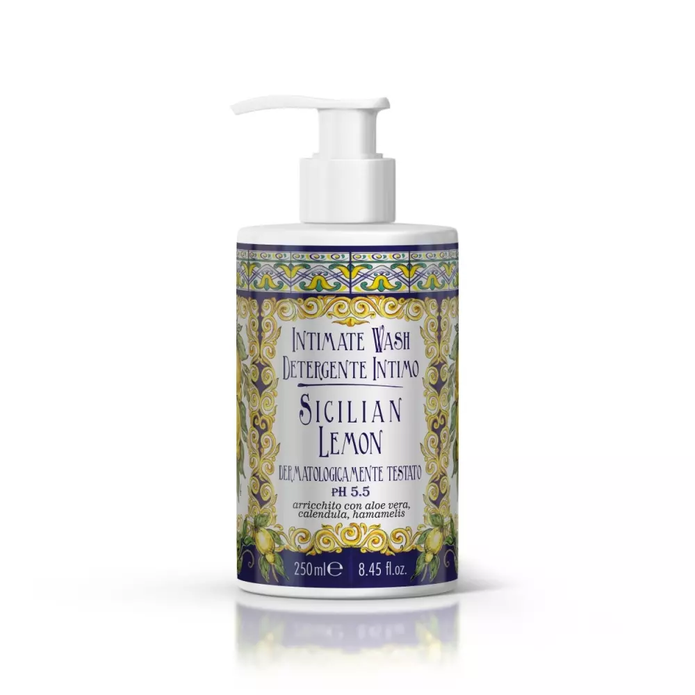 Intimsåpe Sicilian Lemon 250ml, 8008860034588, RM3458, Baderom, Dusj, Rudy Profumi, Terrigeno, Intimate Wash Sicilian Lemon 250ml