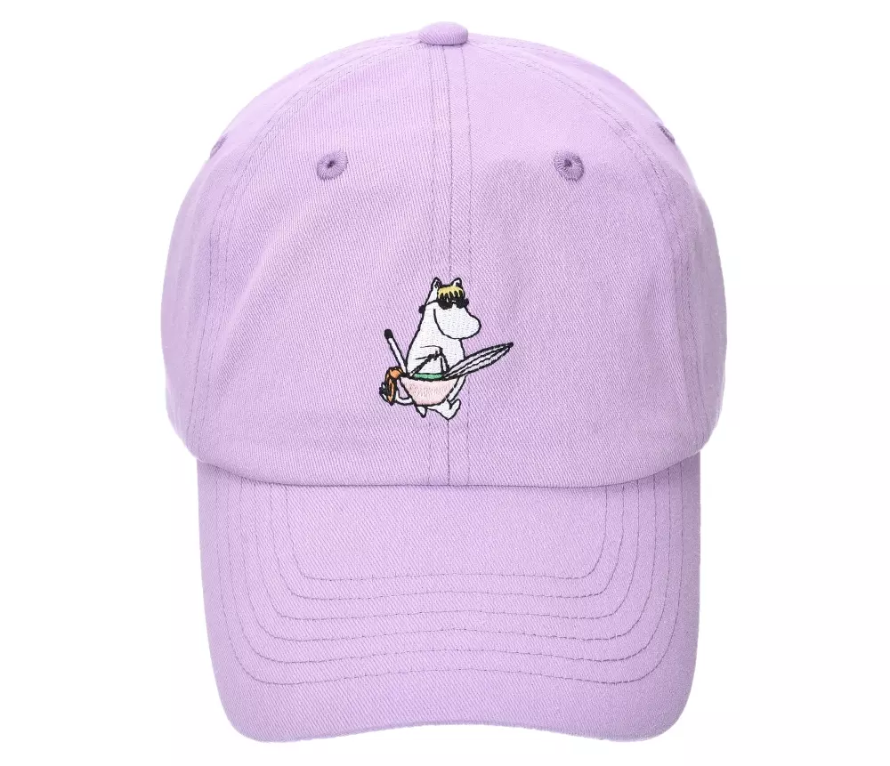 Moomin Daddy Cap Snorkfrøken Lilla, 6430079181234, SNORM11B, Accessories, Caps & Luer, Moomin, Oy Bisly LTD, 