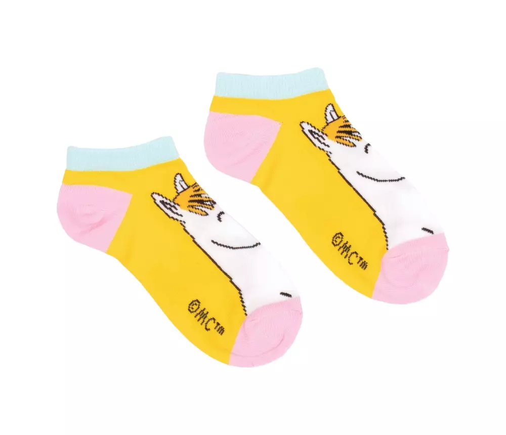 Moomin Ankelstrømper Snorkfrøken, 6430079187991, SNORM34A, Accessories, Strømper, Moomin, Oy Bisly LTD, Ankle Socks Classic Ladies