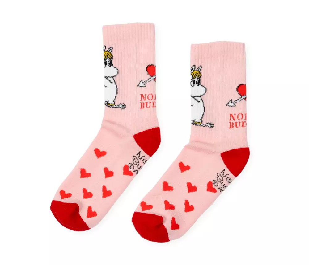 Moomin Retro Strømper Snorkfrøken, 0714770422688, SNORM36B, Accessories, Strømper, Moomin, Oy Bisly LTD, Retro Socks Ladies