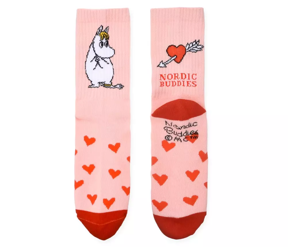 Moomin Retro Strømper Snorkfrøken, 0714770422688, SNORM36B, Accessories, Strømper, Moomin, Oy Bisly LTD, Retro Socks Ladies