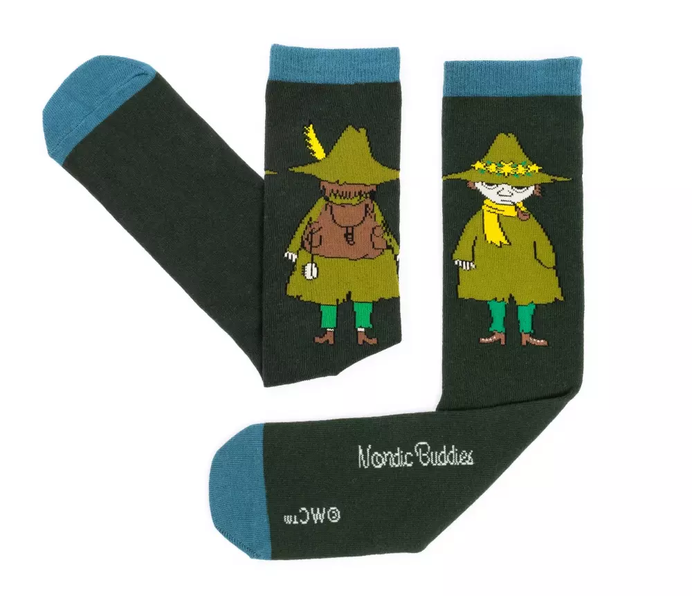 Moomin Strømper Snusmiumrikken, 6430049841519, SNUFKIN23A, Accessories, Strømper, Moomin, Oy Bisly LTD, Socks Men