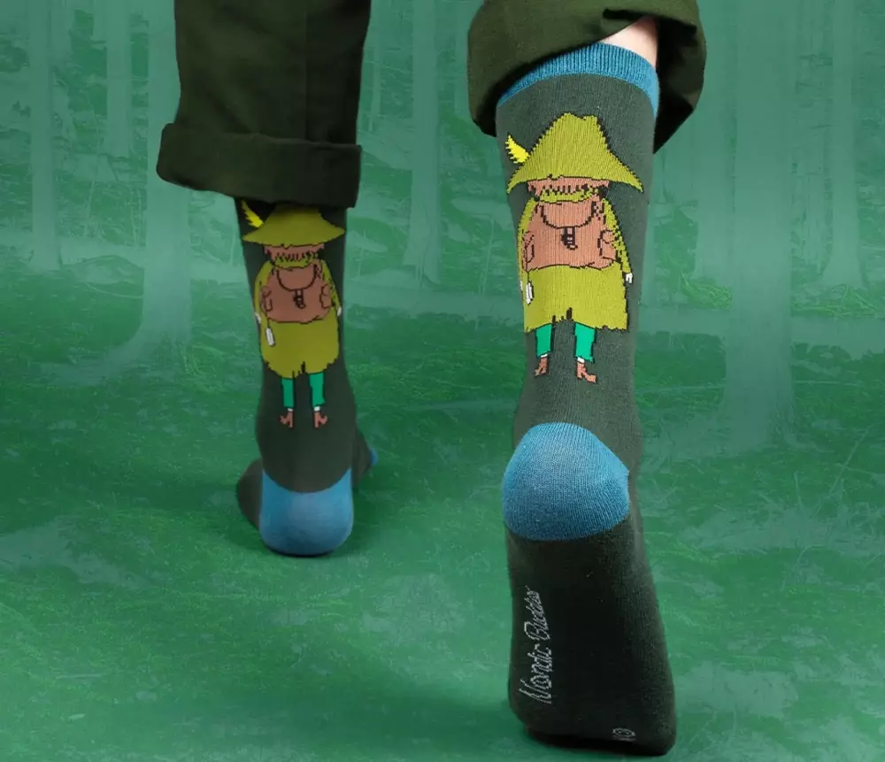 Moomin Strømper Snusmiumrikken, 6430049841519, SNUFKIN23A, Accessories, Strømper, Moomin, Oy Bisly LTD, Socks Men