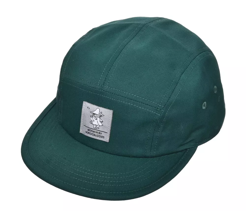 Moomin 5-Panel Cap Snusmumrikken, 6430079180862, SNUFKIN89A, Accessories, Caps & Luer, Moomin, Oy Bisly LTD, 5-Panel Cap ADULT